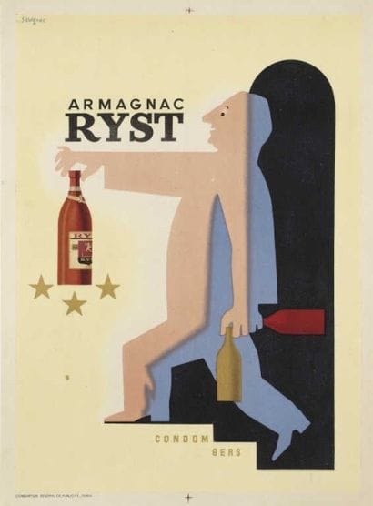 SAVIGNAC Raymond.ARMAGNAC RYST Condom Gers...