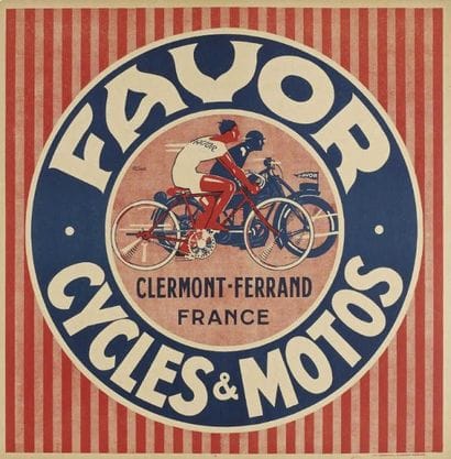 FAVOR CYCLES ET MOTOS Clermont-Ferrand imp....