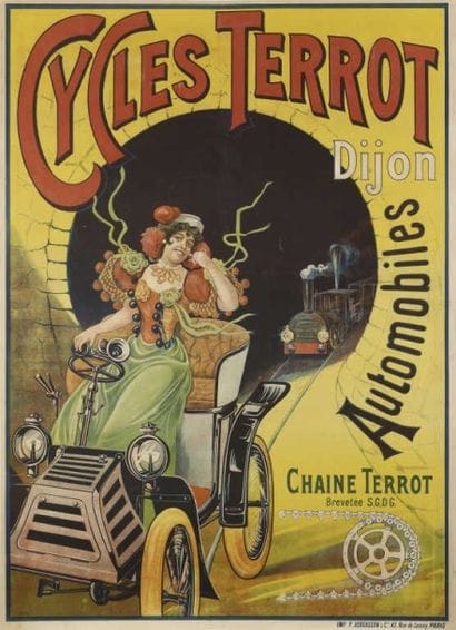 CYCLES TERROT DIJON imp. Vercasson entoilée...