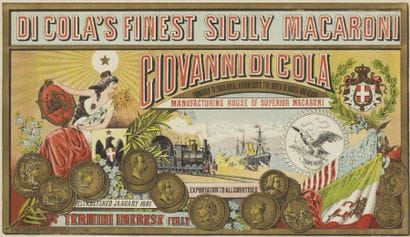GIOVANNI DI COLA ed. Favaloro Palermo entoilée...