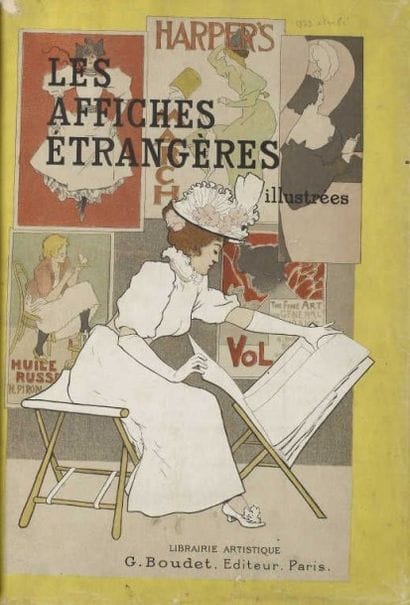 les 3 volumes «LES AFFICHES ILLUSTREES» 1886...