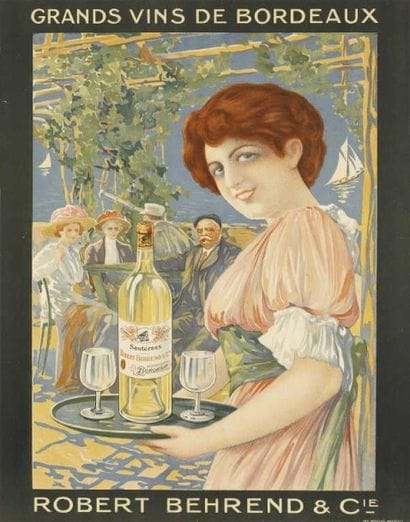 GRANDS VINS DE BORDEAUX SAUTERNES imp. Moullot...