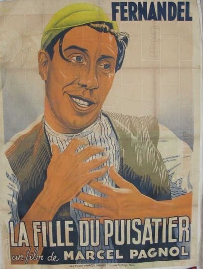 Deux affiches de films de Marcel Pagnol 120...