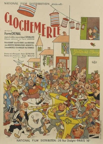 DUBOUT Albert .CLOCHEMERLE imp. Delattre...