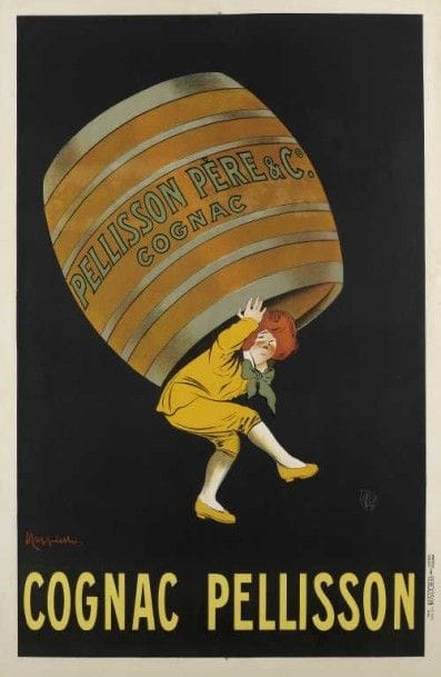 CAPPIELLO Leonetto.COGNAC PELLISSON 1907...