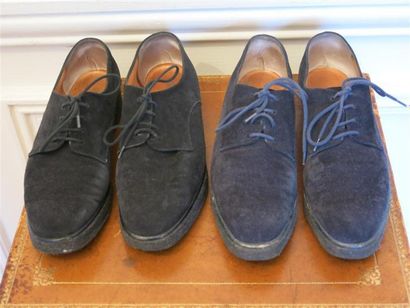 CLERGERIE
Lot comprenant:2 paires de lacets...