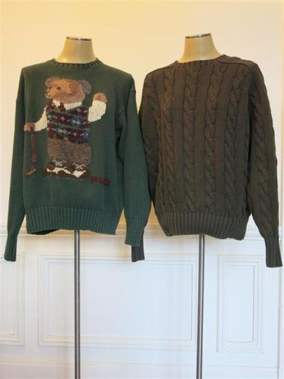 R.Lauren
Lot comprenant:1 pull Ralph Lauren,homme,...