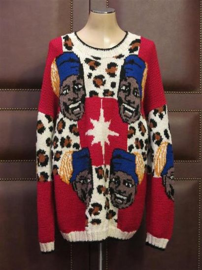 Joseph Tricot
Pull jacquard impressions Banania...