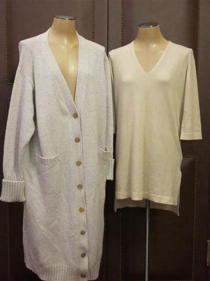 Margiela et Hermès
Lot comprenant:1 pull...