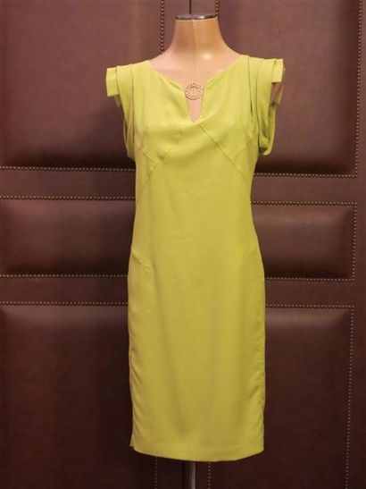 Exaltation
Robe soie vert anis T.42 état...