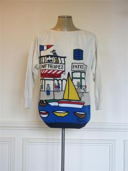 Castelbajac
Pull St Tropez coton T.46,dans...