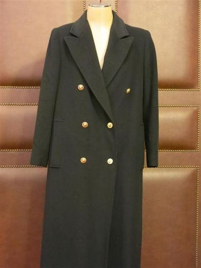 FOUKS
Redingote lainage noir T.38