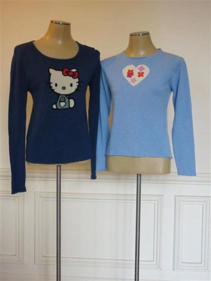 Rue Jacob et Victoria
Lot de 2 pulls caschemire...