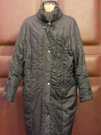 Sans Marque Doudoune noire longue T.38