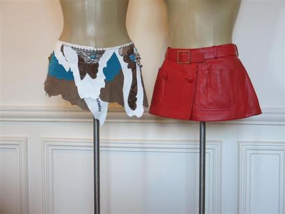 Lot de 4 ceintures T.38