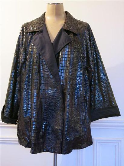 Marina RINALDI
Veste façon python marron...