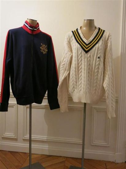 R.Lauren et Superga
Lot comprenant:1 pull...