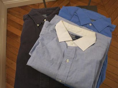 RALPH LAUREN
Lot de 3 chemises T. 16,5 et...