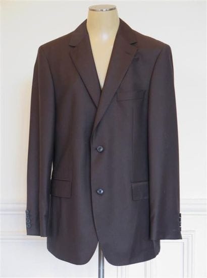 BOSS
Veste en lainage marron non doublée...