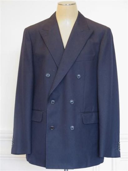 BOSS
Blazer croisé en lainage marine T.50...