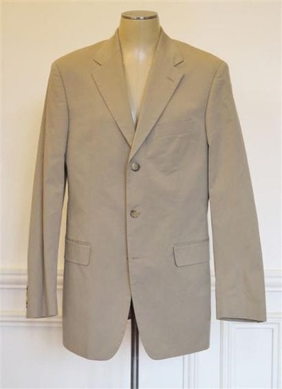 BOSS
Veste en coton beige T.50 état neuf