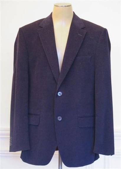 BOSS
Veste en velours milleraies bleu marine...