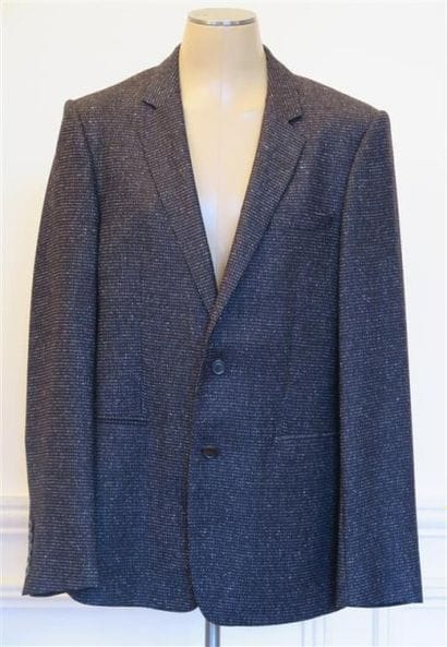 BOSS
Veste en laine et soie noir et marron...