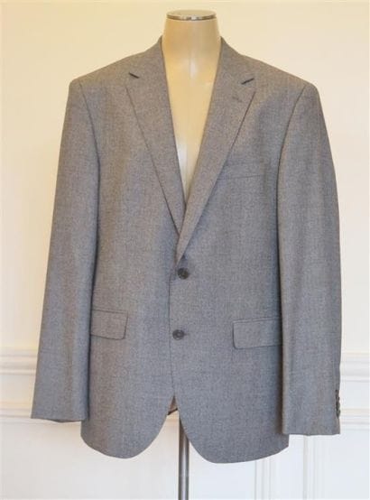 BOSS
Veste en laine et soie grise T.50 état...