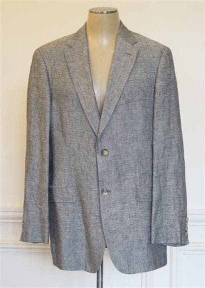 BOSS
Veste en lin gris T.50 état neuf