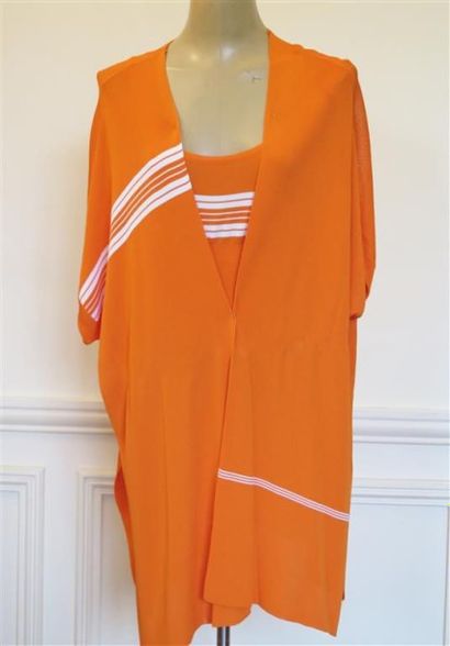 TARLAZZI
Twin-set orange fluide T.46/48