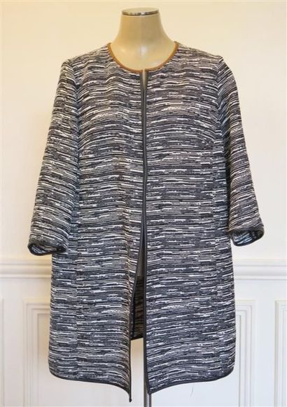 Marina RINALDI
Manteau 3/4 chiné noir et...
