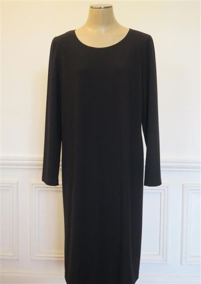 Marina RINALDI
Robe en coton noir manches...