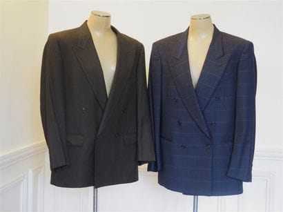 Valentino & C.Dior
Lot comprenant: 2 vestes...