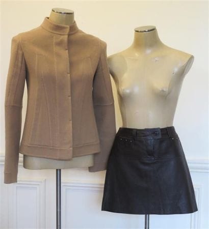 Louis Vuitton & Chloé
Lot comprenant: 1 veste...