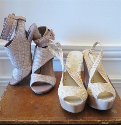Castaner &BCBG
Lot comprenant 2 paires de...