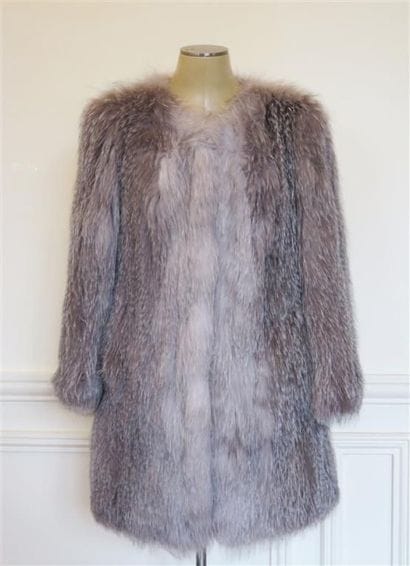 Yves SALOMON
Veste en renard tricoté T.38/40...