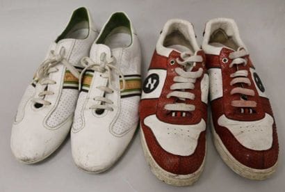 Louis Vuitton et Gucci
Paire de tennis en...