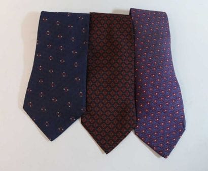 Hermes, Ralph Lauren et Christian Dior
Trois...