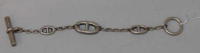 HERMES
Bracelet farandole en argent 925,...
