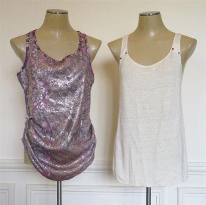 HOTEL PARTICULIER
Lot comprenant: 2 tee-shirts...
