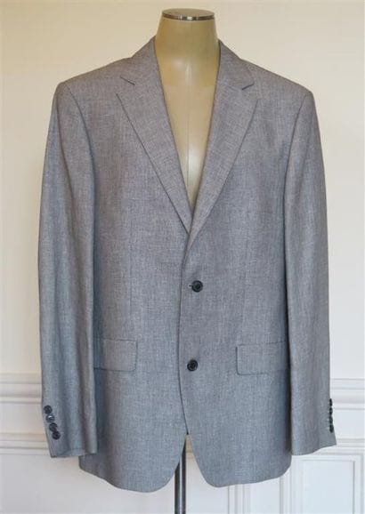 BOSS
Veste tissu caviar noir et blanc T.50...