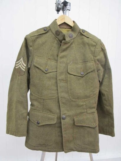 Tenue de soldat d'infanterie US 17-18. Ensemble...