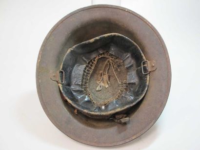Casque lourd US modèle 1917. Jugulaires ...