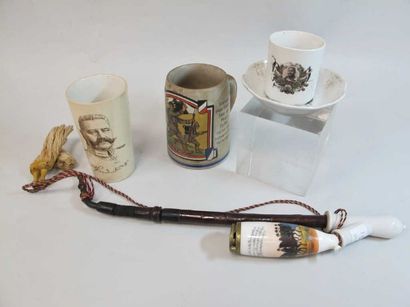 Lot de souvenirs de réservistes allemands....