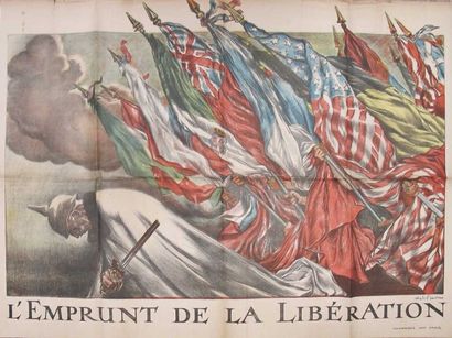 Abel FAIVRE
Lot de 5 affiches. L'Emprunt...