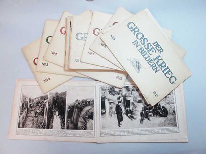 Feuillets de propagandes allemandes. 13 ...