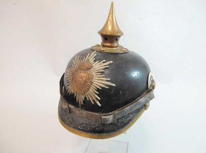 Casque à pointe modèle 1895 pour l'Infanterie...