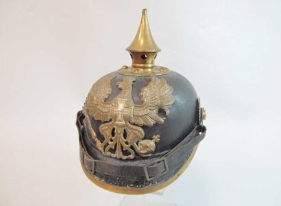Casque à pointe modèle 1895 pour l'infanterie...