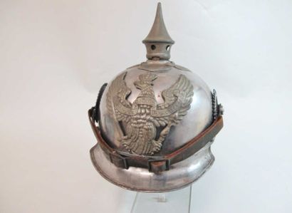 Casque à pointe modèle 1915 pour les chasseurs...
