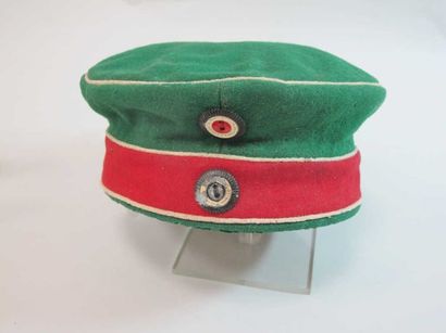Bonnet de Police troupe bandeau rouge, calotte...